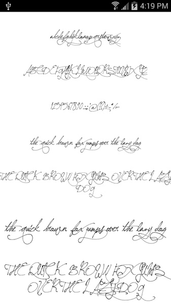 Romance Fonts 50 - Preview 2