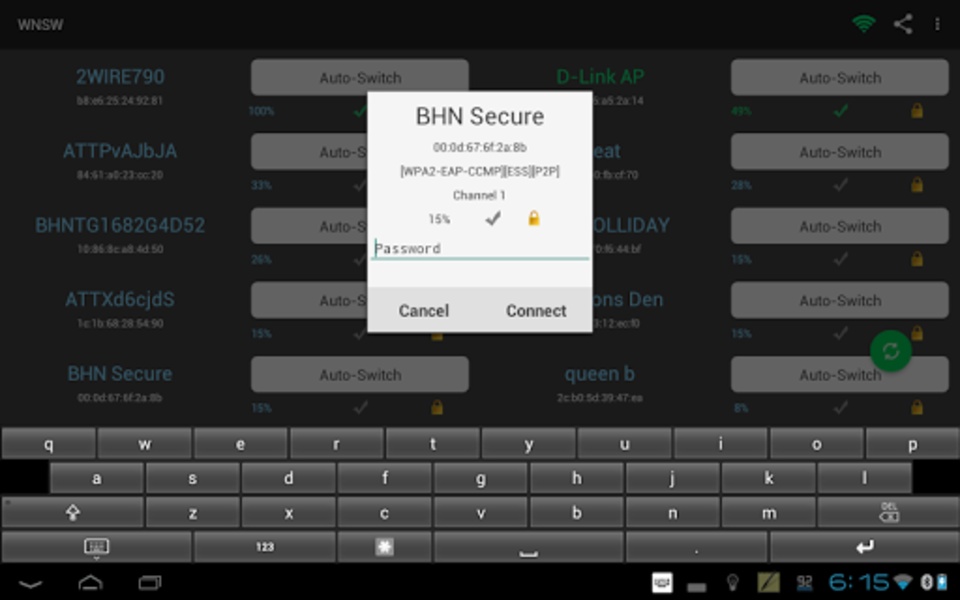 Wifi Network Switcher Widget Free - Preview 1