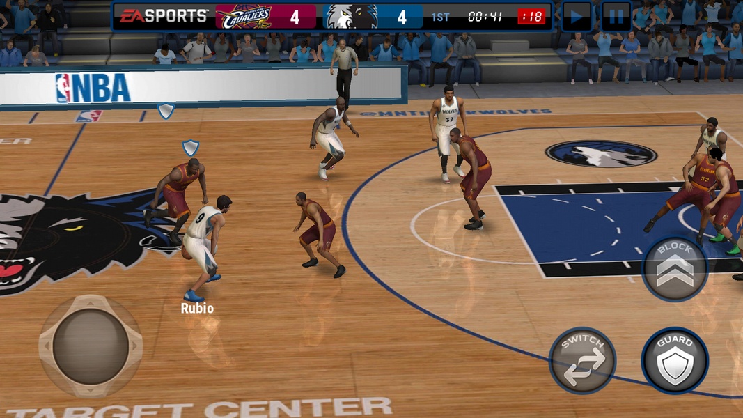 Download do APK de Jogo de Basquete NBA NOW móvel para Android