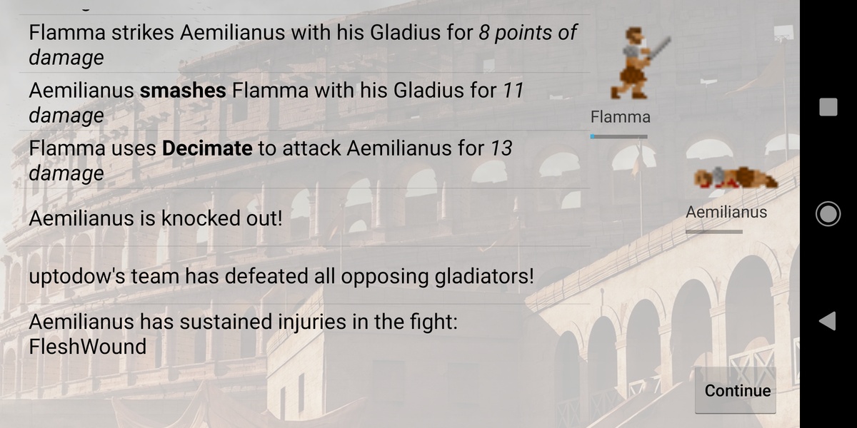 Gladiator Manager - Preview 2