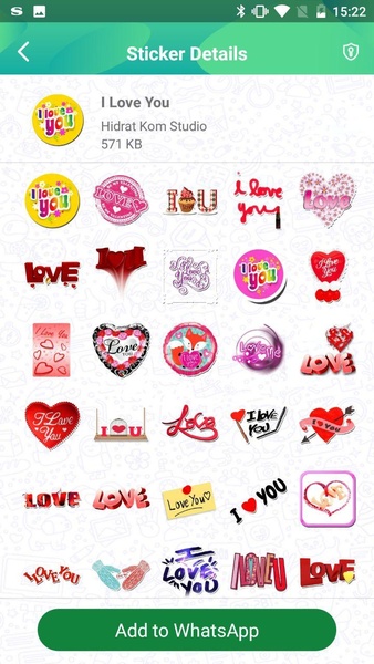 Love Sticker for WhatsApp - Emoji & Gif - Preview 1