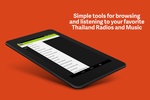 Thailand radios and music screenshot 1