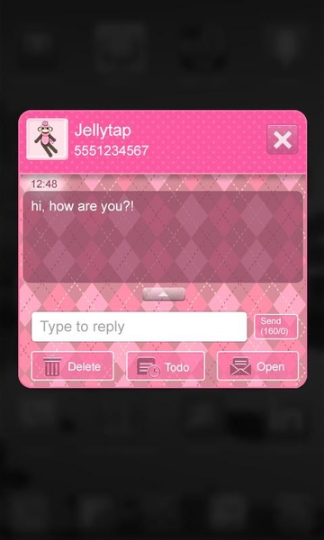 Sock Monkey GO SMS - Preview 2