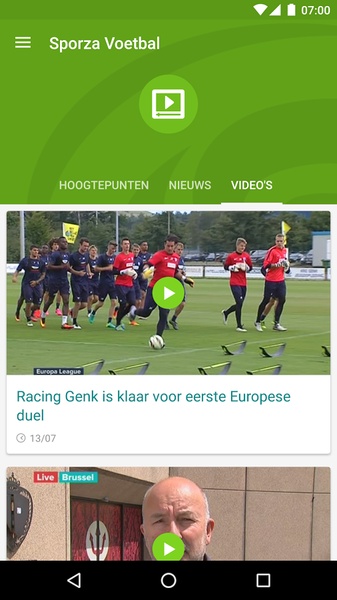 Sporza Voetbal - Preview 13
