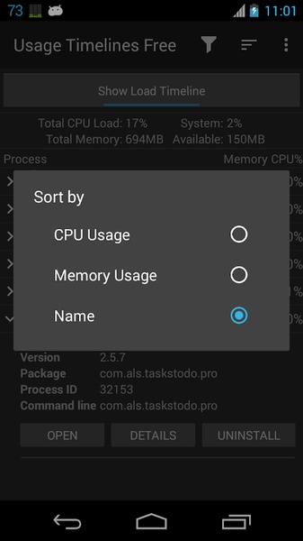 Usage Timelines Free - Preview 5