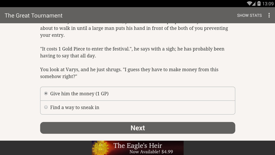 The Great Tournament - Preview 9