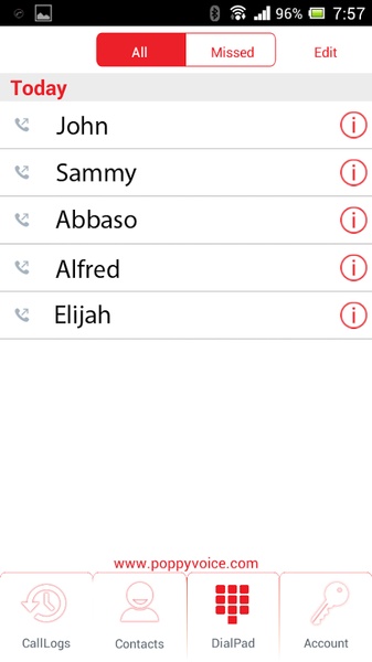 Olive Dialer - Preview 3