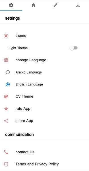 Pro CV - Preview 5