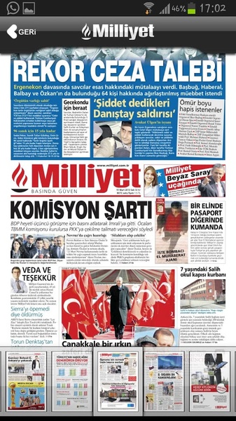 Milliyet Gazete - Preview 1
