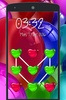 3D Love Pattern Lock Screen screenshot 3