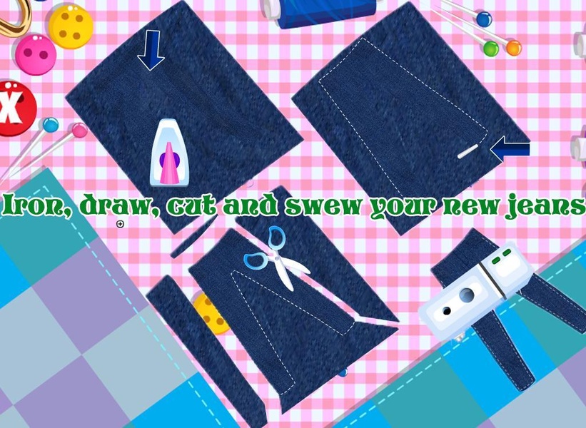 decorate my jeans - Preview 3