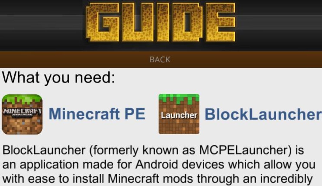 Mods Minecraft PE PRO para Android - Baixe o APK na Uptodown