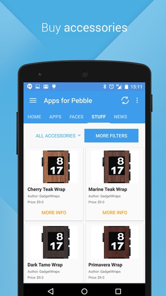 Apps for Pebble - Preview 2