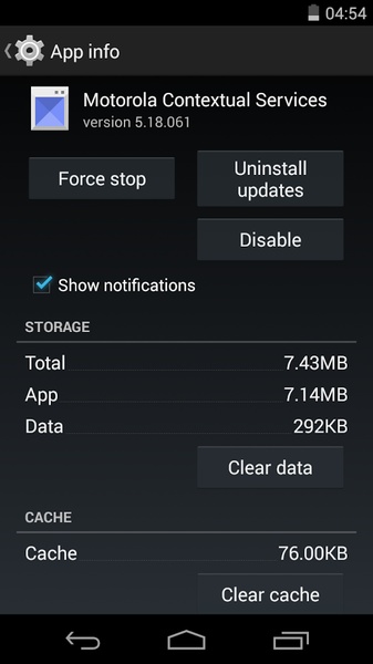 Motorola Contextual Services - Preview 2