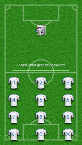 AppLock Theme Football - Preview 2