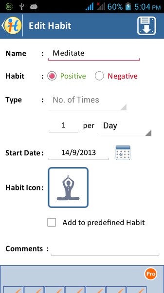 iPro Habit Track Free - Preview 5