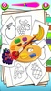 Fruit coloring Book Game : Painting & Drawing screenshot 2