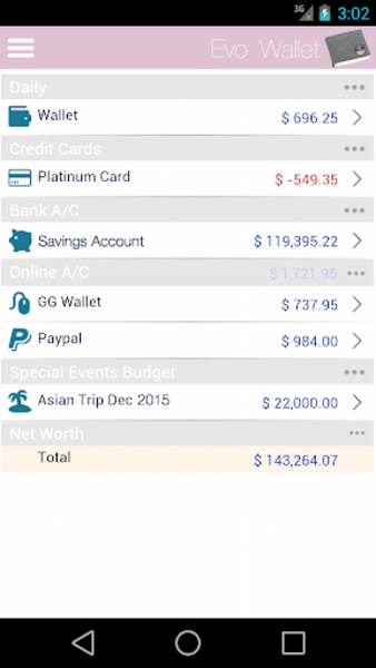 Evo Wallet - Preview 4