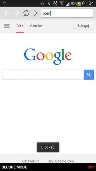 Secure Browser - Preview 7