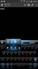 Emoji Keyboard Dusk Black Blue screenshot 4