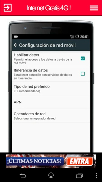 Internet Gratis 4G - Preview 5