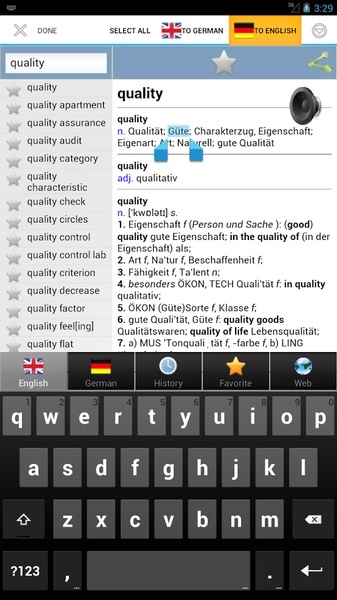 German best dict - Preview 4