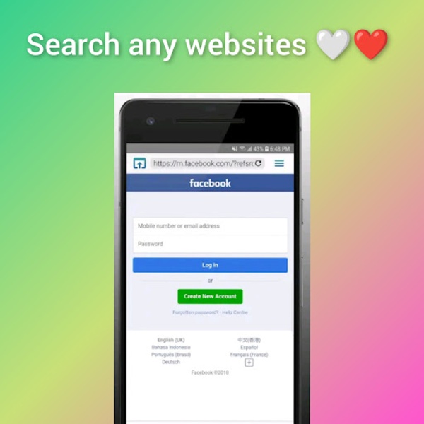 Private Web Browser - Preview 2