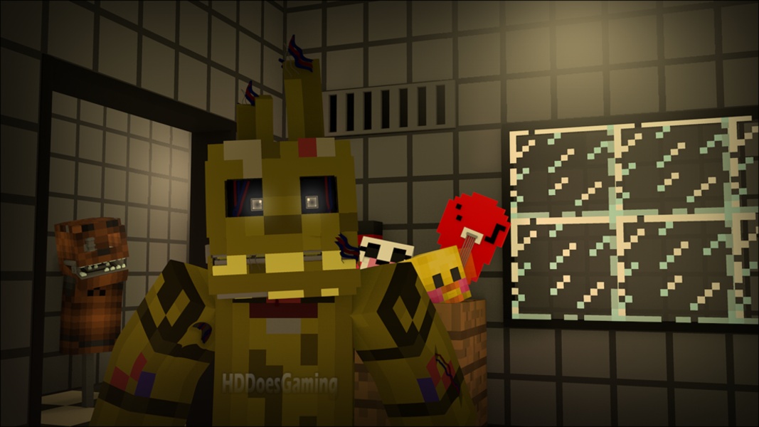 Animatronics in Minecraft - Preview 1