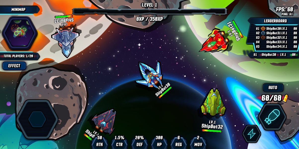 Spaceship Fighter Online - Preview 3