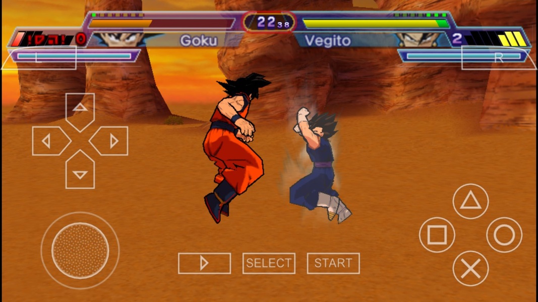 Android Gameplay Damon PS2 ISO Dragon Ball Z Budokai Tenkaichi 3