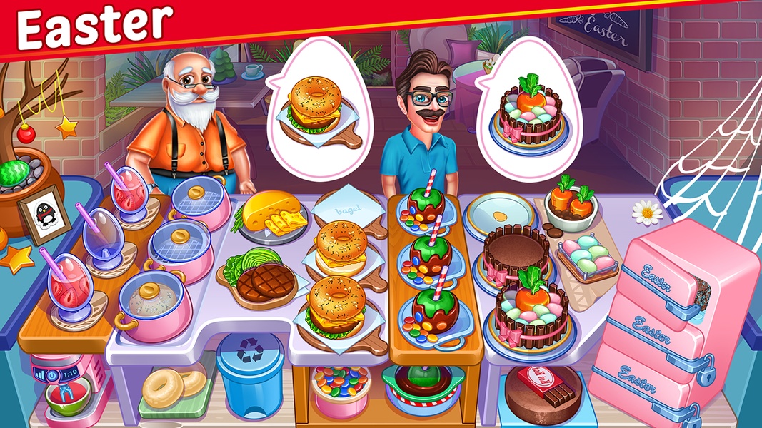 Halloween Street Food Shop Restaurant Game - Preview 3