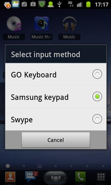 Select Input Method Test - Preview 8