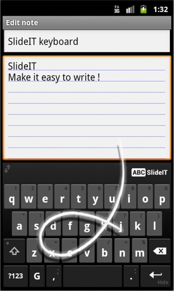 SlideIT Android ICS keyboard skin - Preview 3