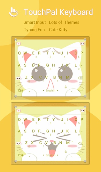 TouchPal SkinPack Bright Yogurt - Preview 3