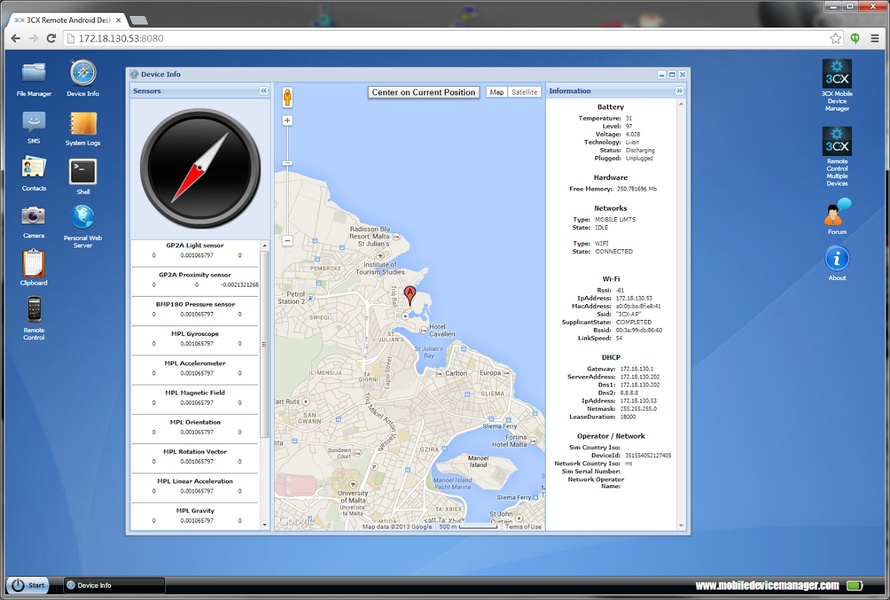 3CX DroidDesktop - Preview 4