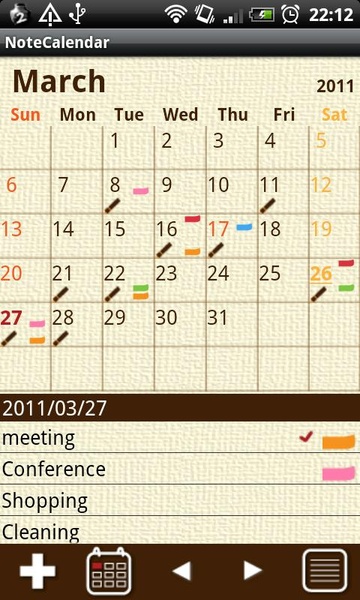 NoteCalendar Free - Preview 8