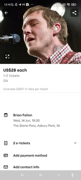 SeatGeek 2025.04.091510 Screen Shots 8