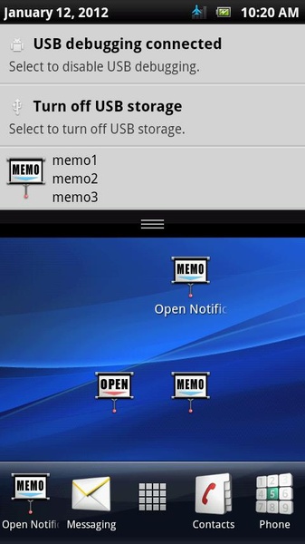 Open Notifications+MEMO - Preview 8