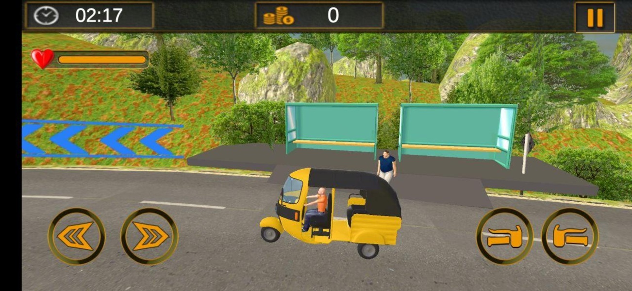 Offroad Tuk Tuk Taxi Sim - Preview 3