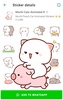 Mochi Cat Animated Stickers screenshot 4