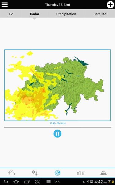 Weather for Switzerland - Preview 18