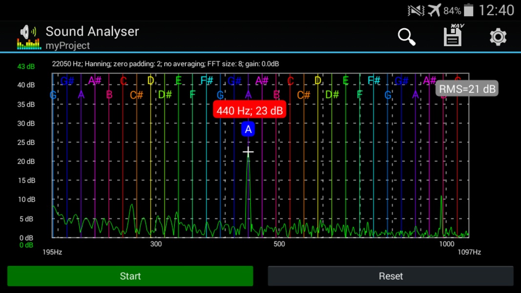 Sound Analyser - Preview 12