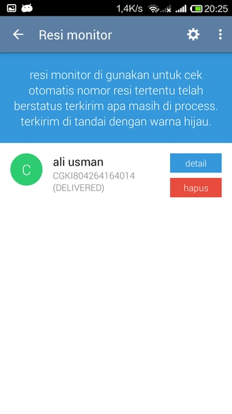 JNE Ongkos Kirim - Preview 1