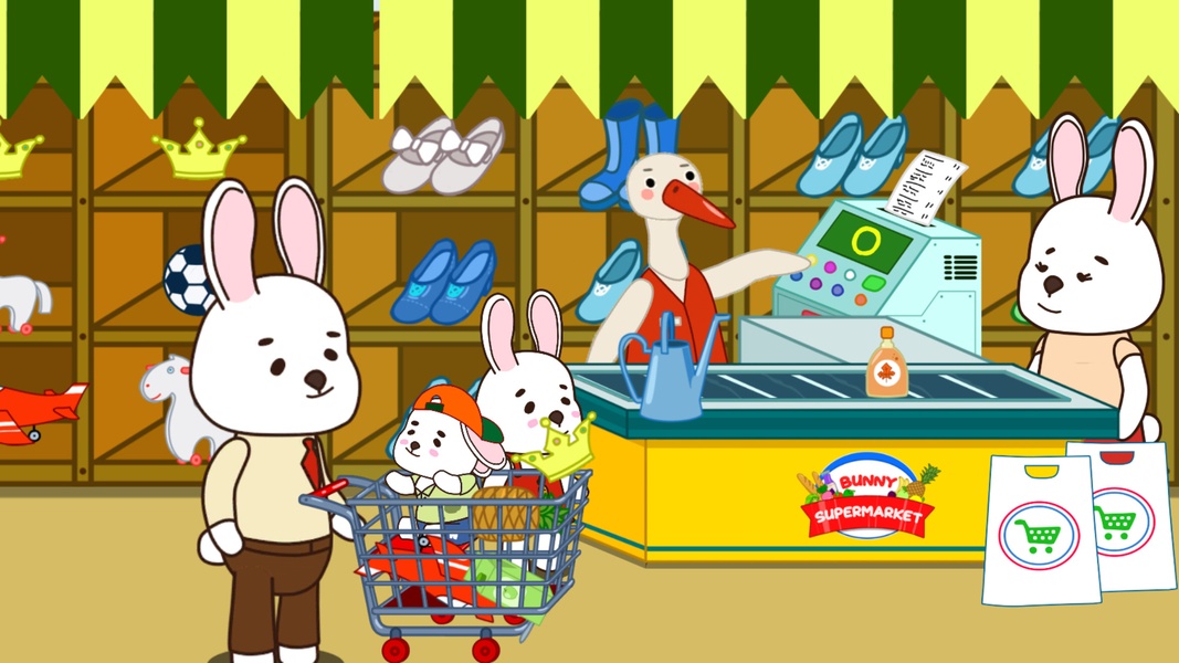 Anime Bunny: Kids supermarket - Preview 8