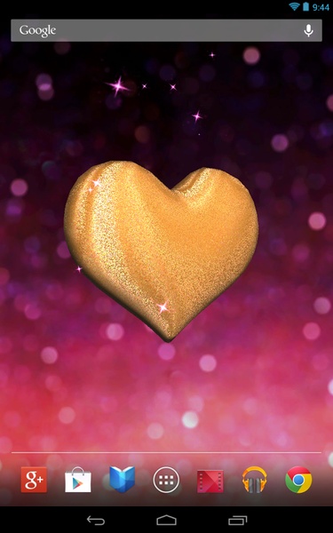 3D Glitter Heart - Preview 4