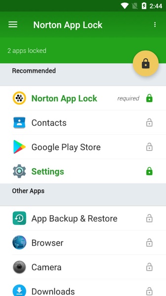 Norton App Lock - Preview 2