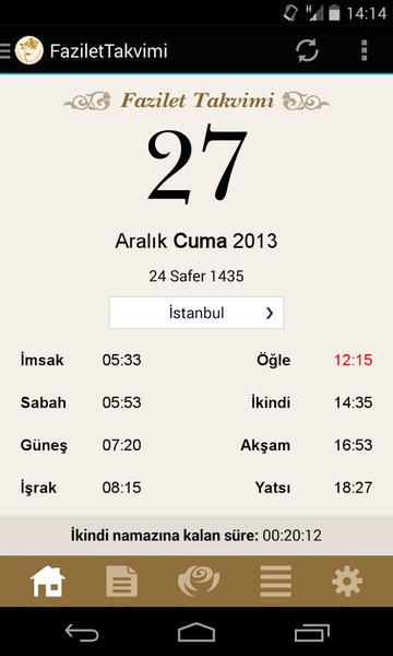 Fazilet Takvimi - Preview 6