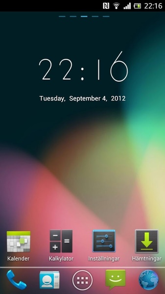 GOLauncherEX Jelly Bean Free Theme - Preview 4
