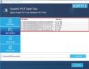 Sysinfo PST Split Tool screenshot 4