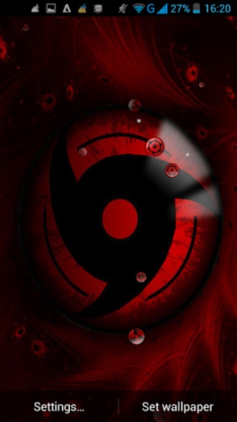 Sharringan Live Wallpaper - Preview 3
